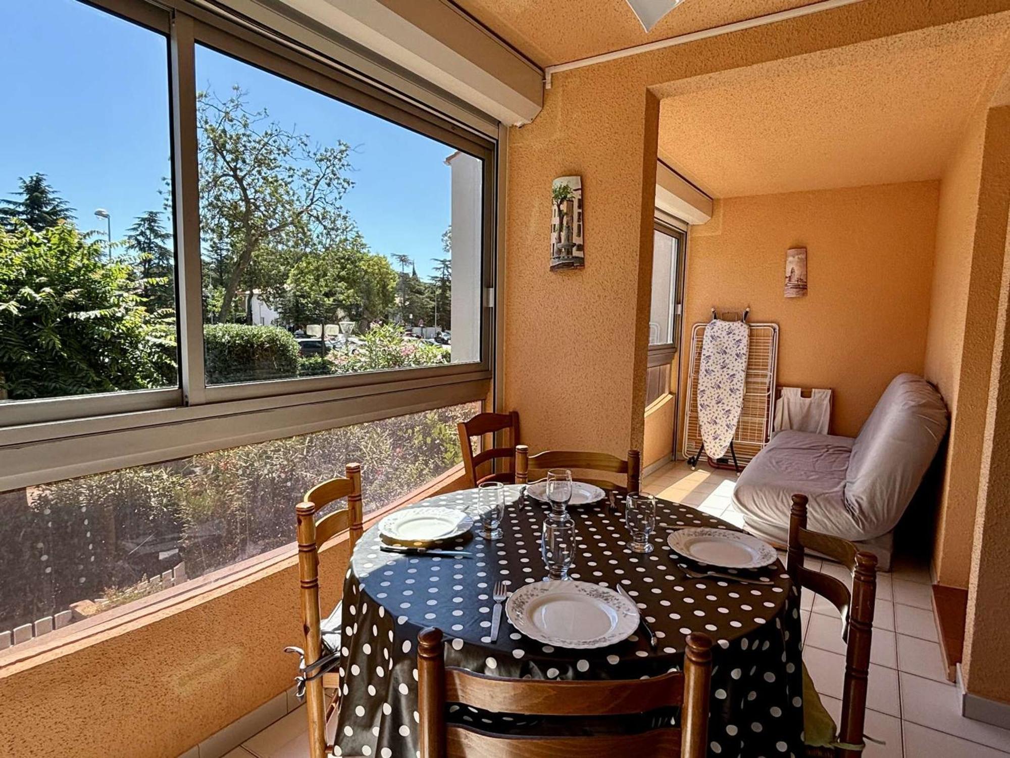 Appartement Cosy A 100M De La Plage Avec Piscine, Parking Prive Et Loggia Vitree - Fr-1-225-706 Argelès-sur-Mer Eksteriør billede